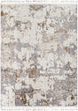 Surya Rudy Rdy-2309 Gray, Cream, Light Beige, Ivory, Charcoal, Medium Brown Rug.