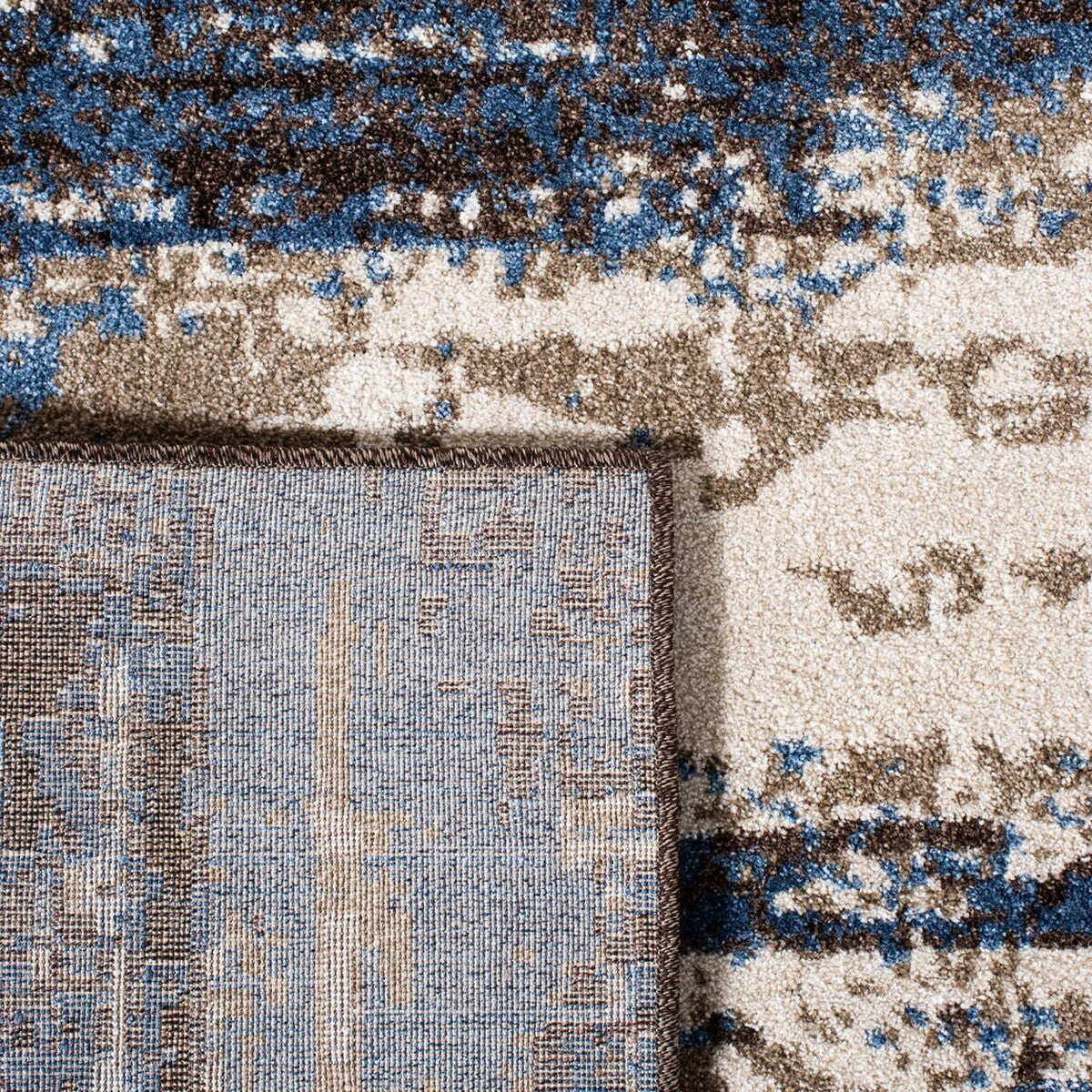 Safavieh Retro Ret2138-1165 Cream / Blue Rugs