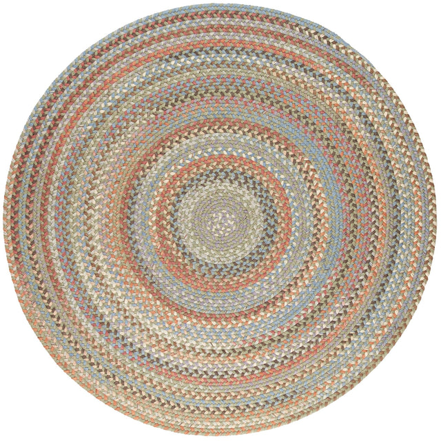 Rhody Rug Bar Harbor BH67 Seaweed Braided Rug - Round