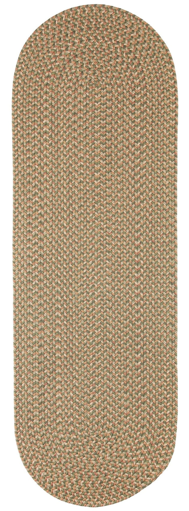Rhody Rug Camden CD66 Basil Braided Rug - Runner