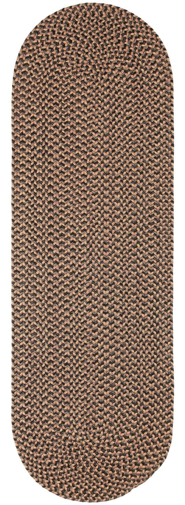 Rhody Rug Camden CD86 Shadow Braided Rug - Runner