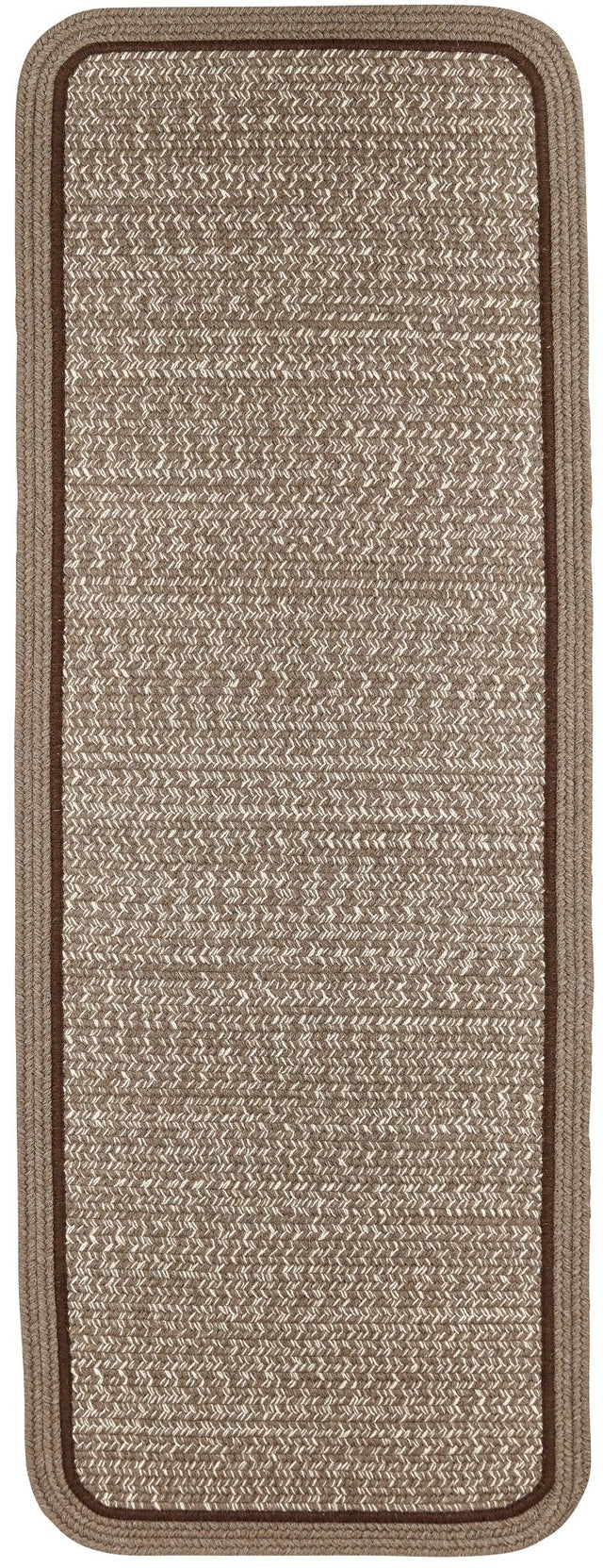 Rhody Rug Casual Comfort CC38 Mocha Braided Rug - Runner