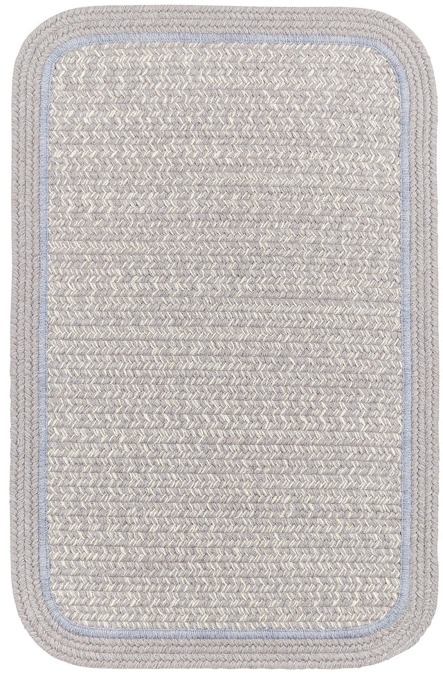 Rhody Rug Casual Comfort CC48 Silvermist Braided Rug - Rectangular