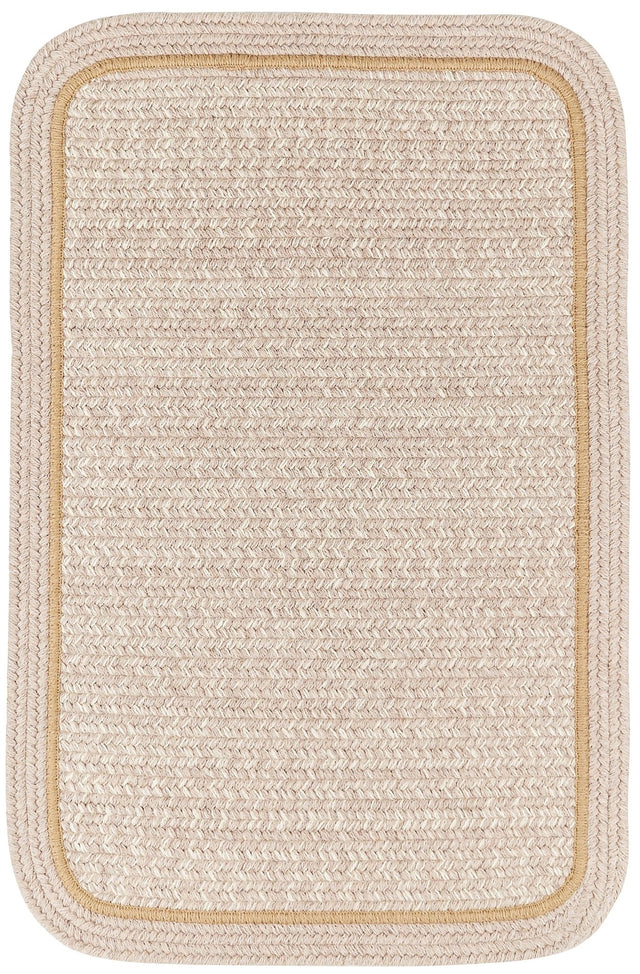 Rhody Rug Casual Comfort CC58 Sesame Braided Rug - Rectangular