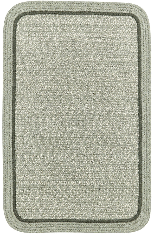 Rhody Rug Casual Comfort CC68 Mistletoe Braided Rug - Rectangular