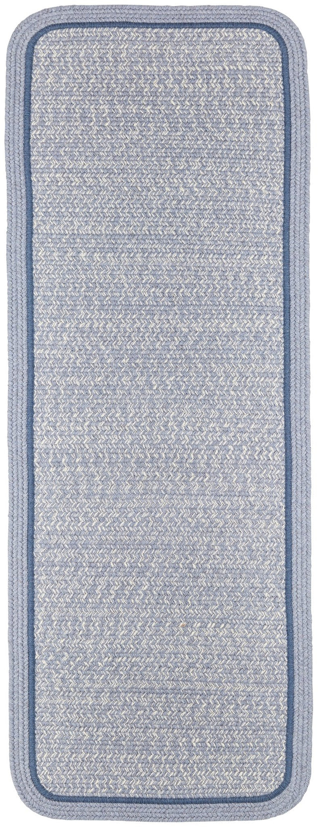 Rhody Rug Casual Comfort CC98 Sunrise Blue Braided Rug - Runner