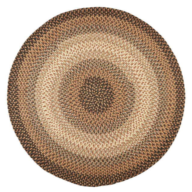Rhody Rug Easy Living EL33 Taupetone Braided Rug - Round