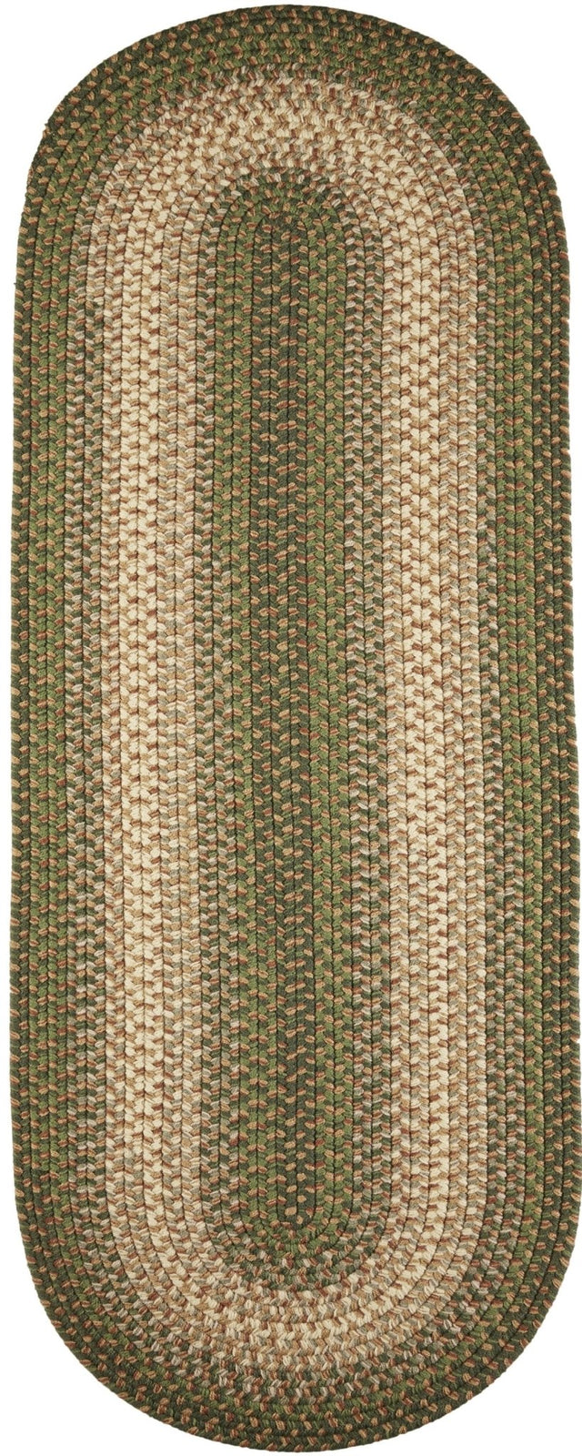 Rhody Rug Easy Living EL63 Herb Garden Braided Rug - Runner