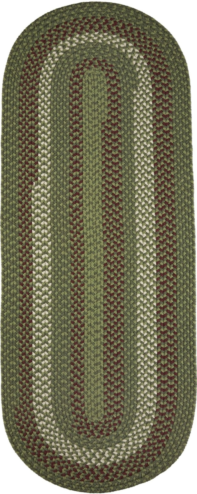 Rhody Rug Manhattan MA24 Greenmarket Braided Rug - Runner