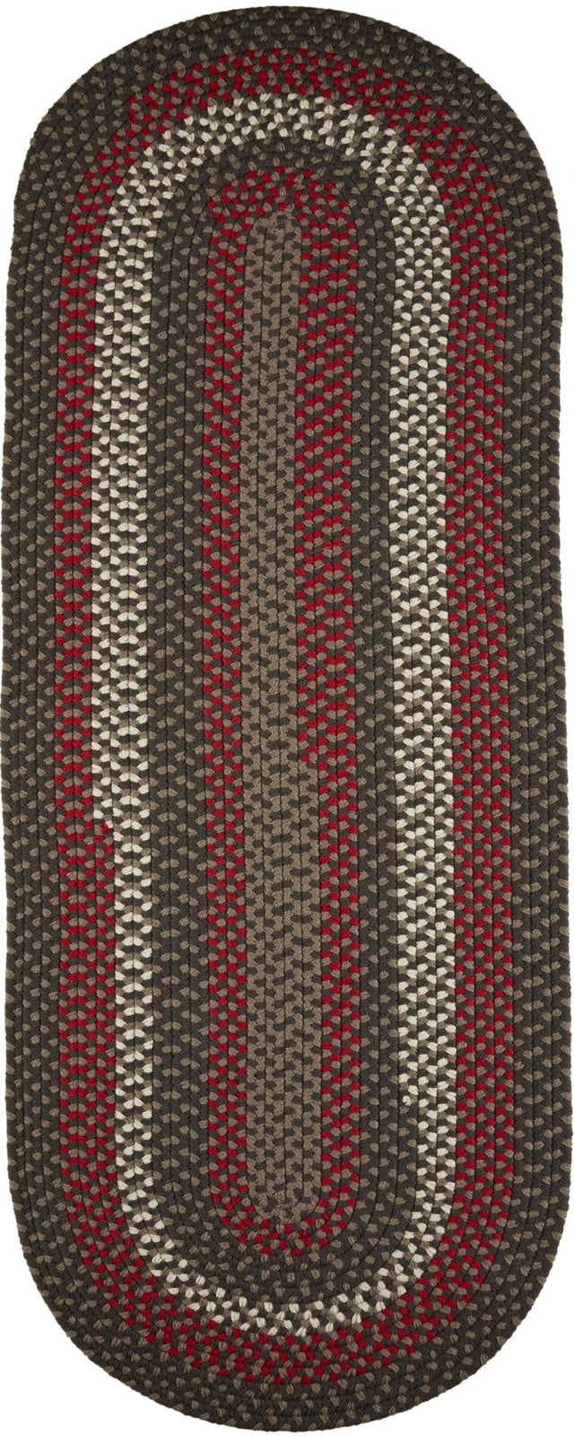 Rhody Rug Manhattan MA34 Velvet Braided Rug - Runner