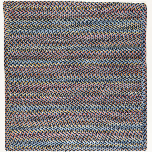 Rhody Rug Woodstock WO11 Indigo Braided Rug - Square