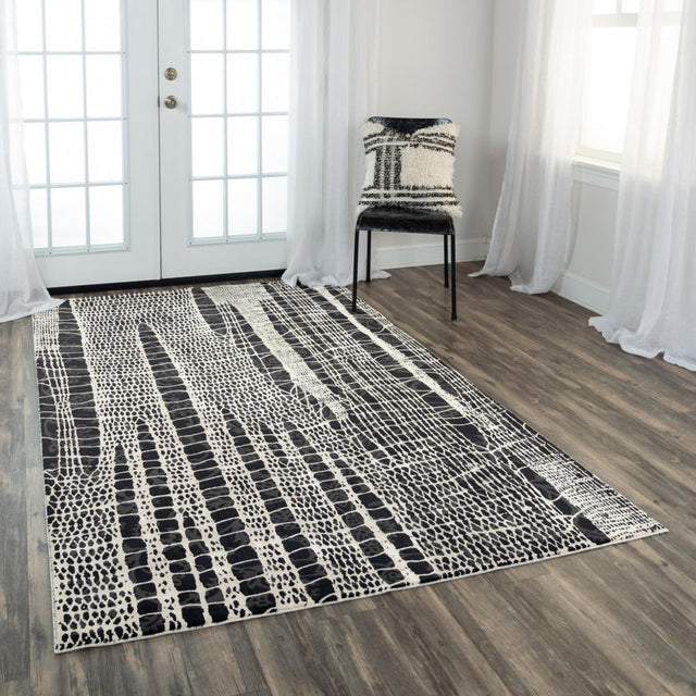 Rizzy Emerge Emg926 Beige/Black Rugs.