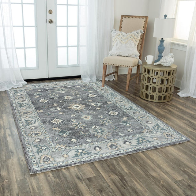 Rizzy Essence Ess106 Gray Rugs.