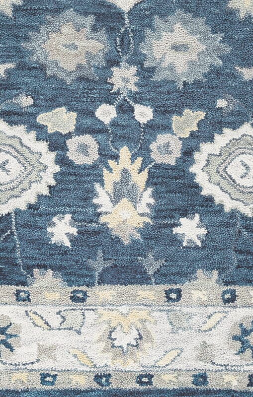 Rizzy Leone Lo-9993 Blue Rugs.