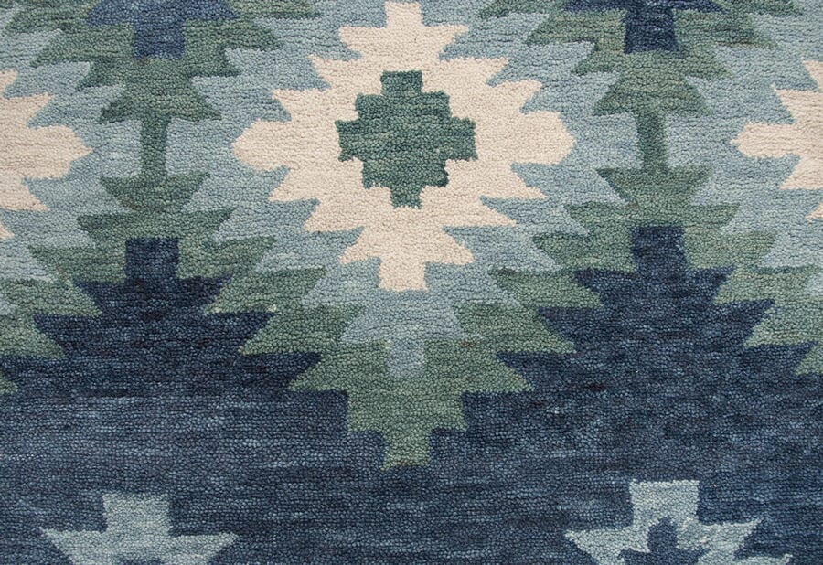 Rizzy Leone Lo-9997 Blue Rugs.