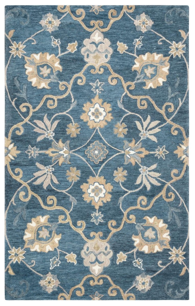 Rizzy Leone Lo9985 Blue Rugs.