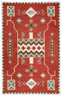 Rizzy Mesa Mz160B Red, Multi Rugs.