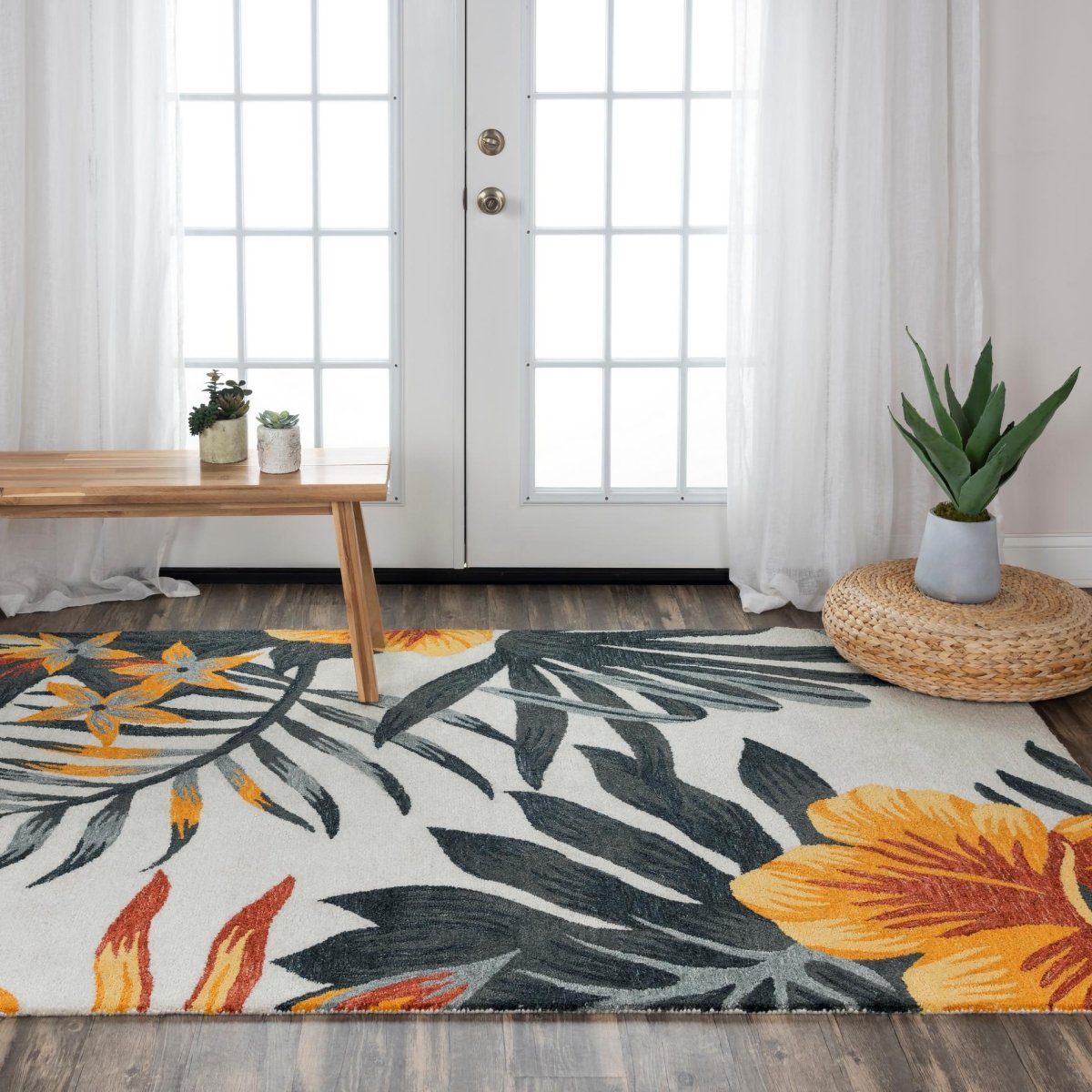 Rizzy Miramar Mir968 Ivory Rugs.