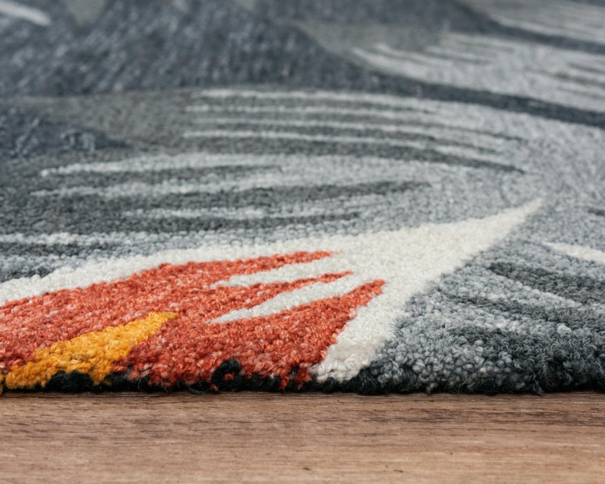 Rizzy Miramar Mir969 Charcoal Rugs.