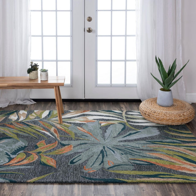 Rizzy Miramar Mir972 Charcoal Rugs.