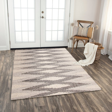 Rizzy Nova Nva949 Silver/Gray Rug.