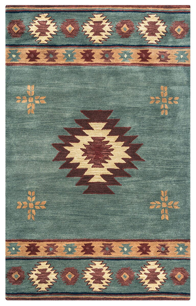 Rizzy Southwest SU-2008 Green Rugs.