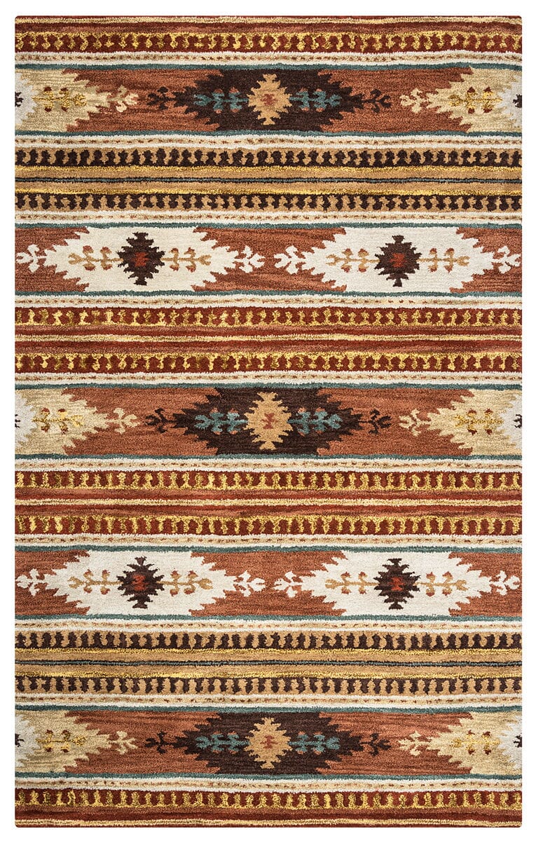 Rizzy Southwest SU-8156 Rust Rugs.