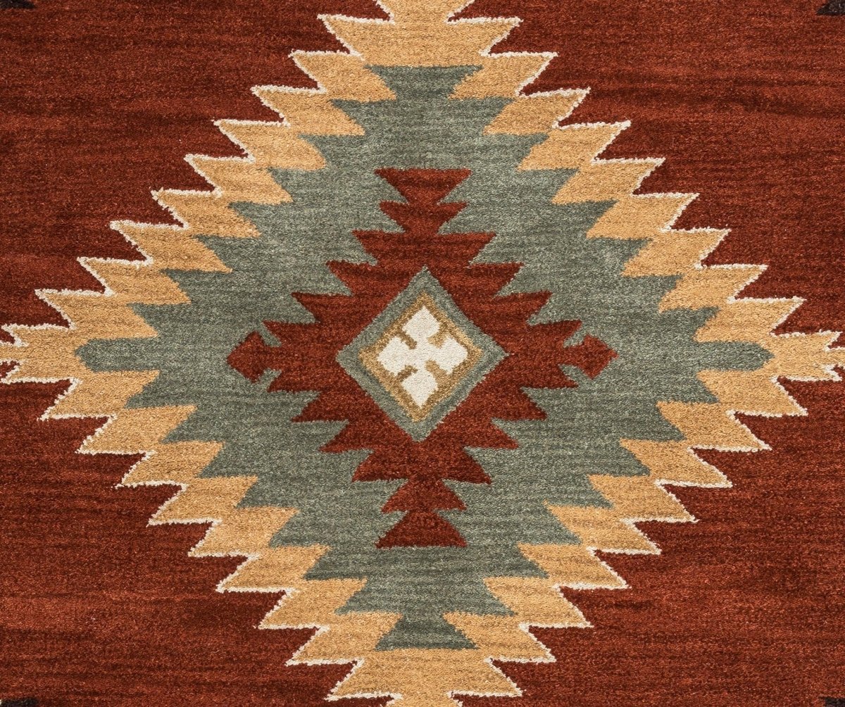 Rizzy Southwest Su1822 Rust Rugs.