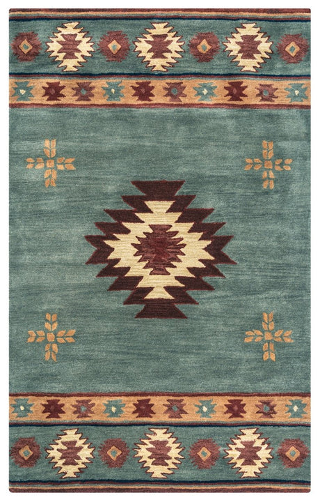 Rizzy Southwest Su2008 Gray Blue Rugs.