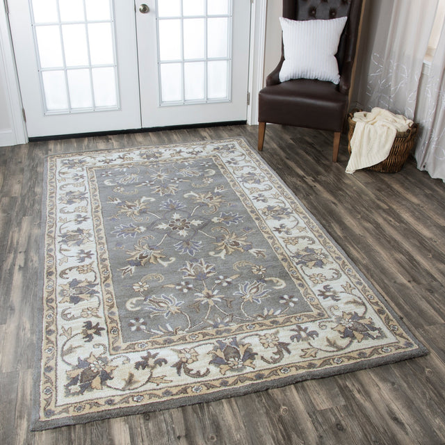 Rizzy Valintino Vn9658 Gray Rugs - Rizzy - vntvn965800466696