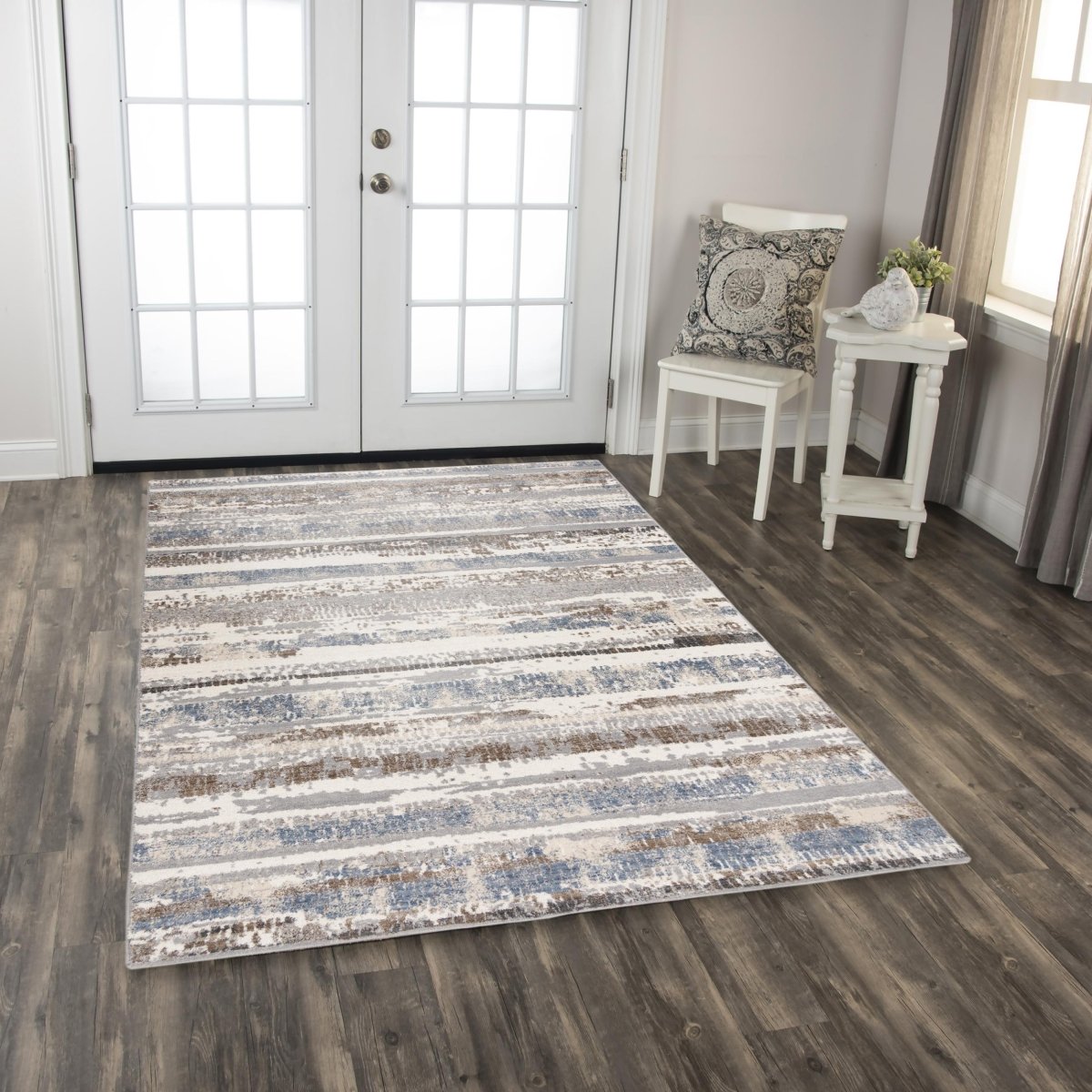 Rizzy Ventura Vra746 Blue Rug.