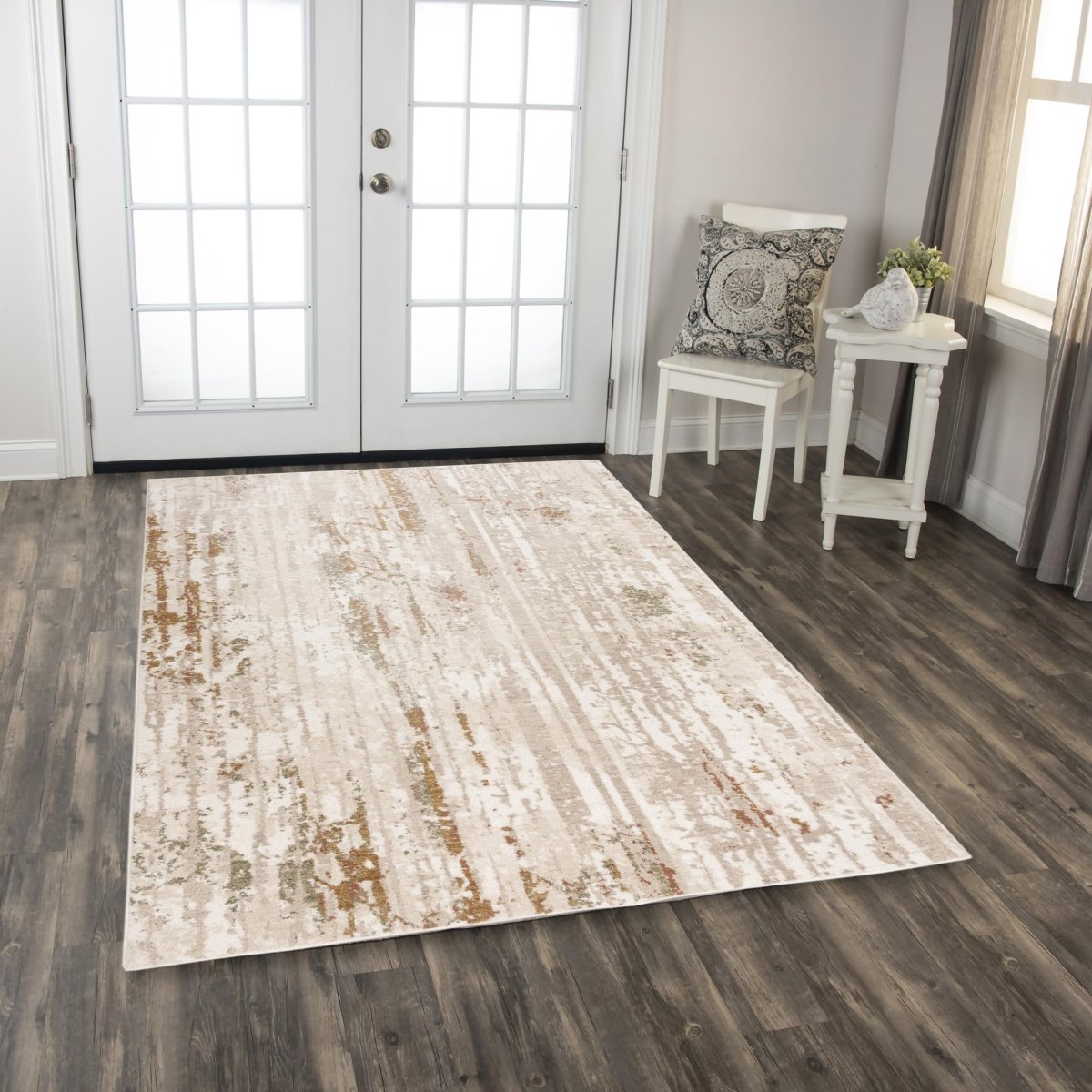 Rizzy Ventura Vra748 Beige/Green Rug.