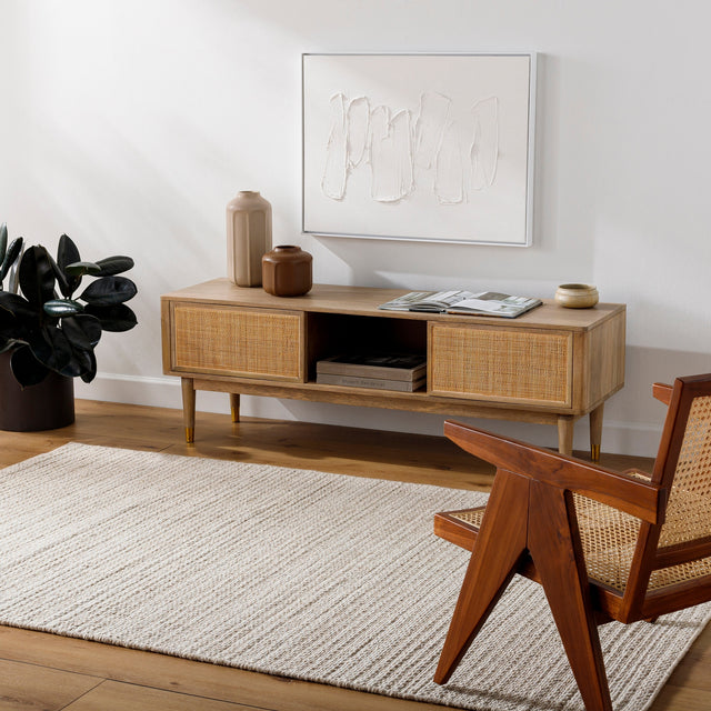 Surya Rio De Janerio Rjo-2300 Ash, Light Grey, Light Silver Rug.