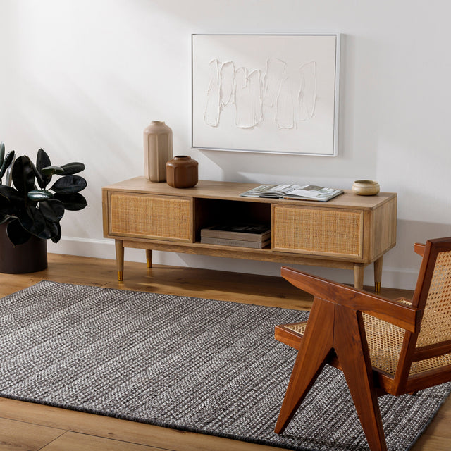 Surya Rio De Janerio Rjo-2302 Grey, Steel Grey, Dark Grey, Metallic - Silver, Sage, Slate Blue, Taupe, Light Silver, Old Lavender Rug.