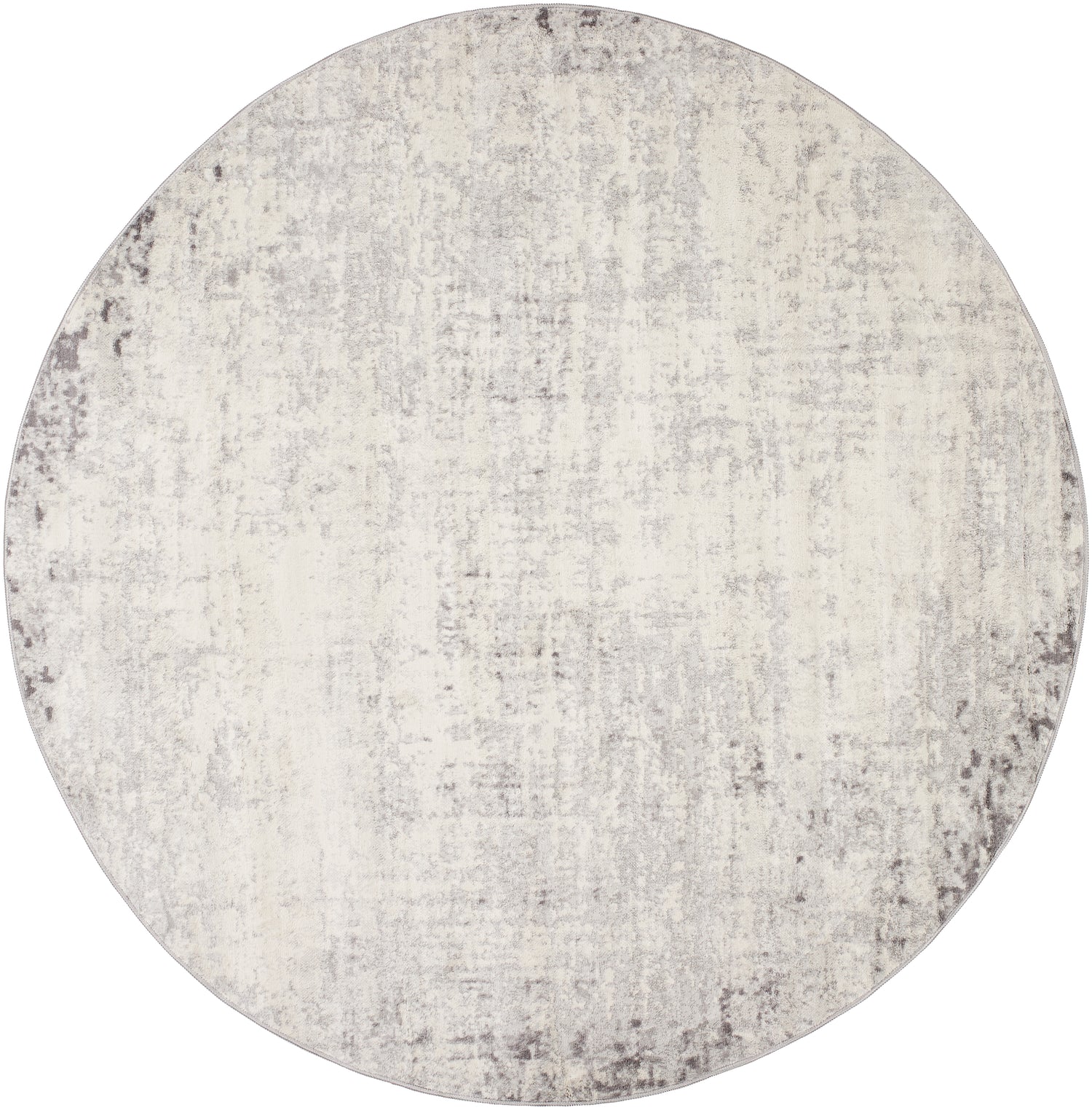 Surya Roma Rom-2393 Charcoal, Gray, Light Gray, Off-White Rug.