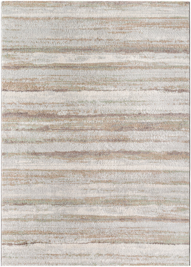 Surya Roma Rom-2402 Pale Slate, Metallic - Silver, Pearl, Sage Rug.