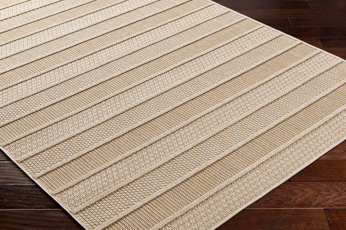 Surya Rockport Rpt-2300 Ivory, Tan Rug.