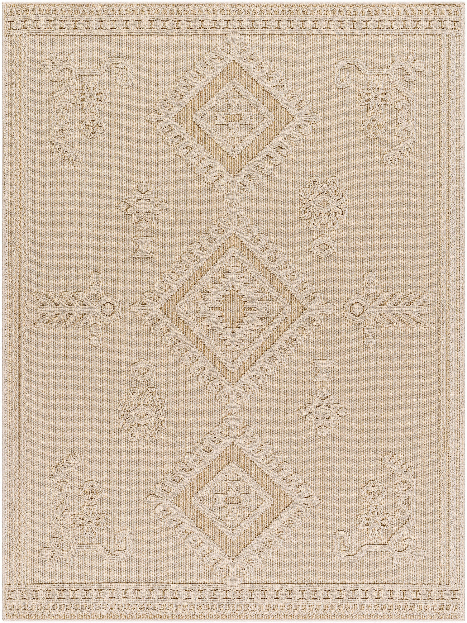 Surya Rockport Rpt-2304 Slate Grey Taupe, Khaki, Pearl Rug.