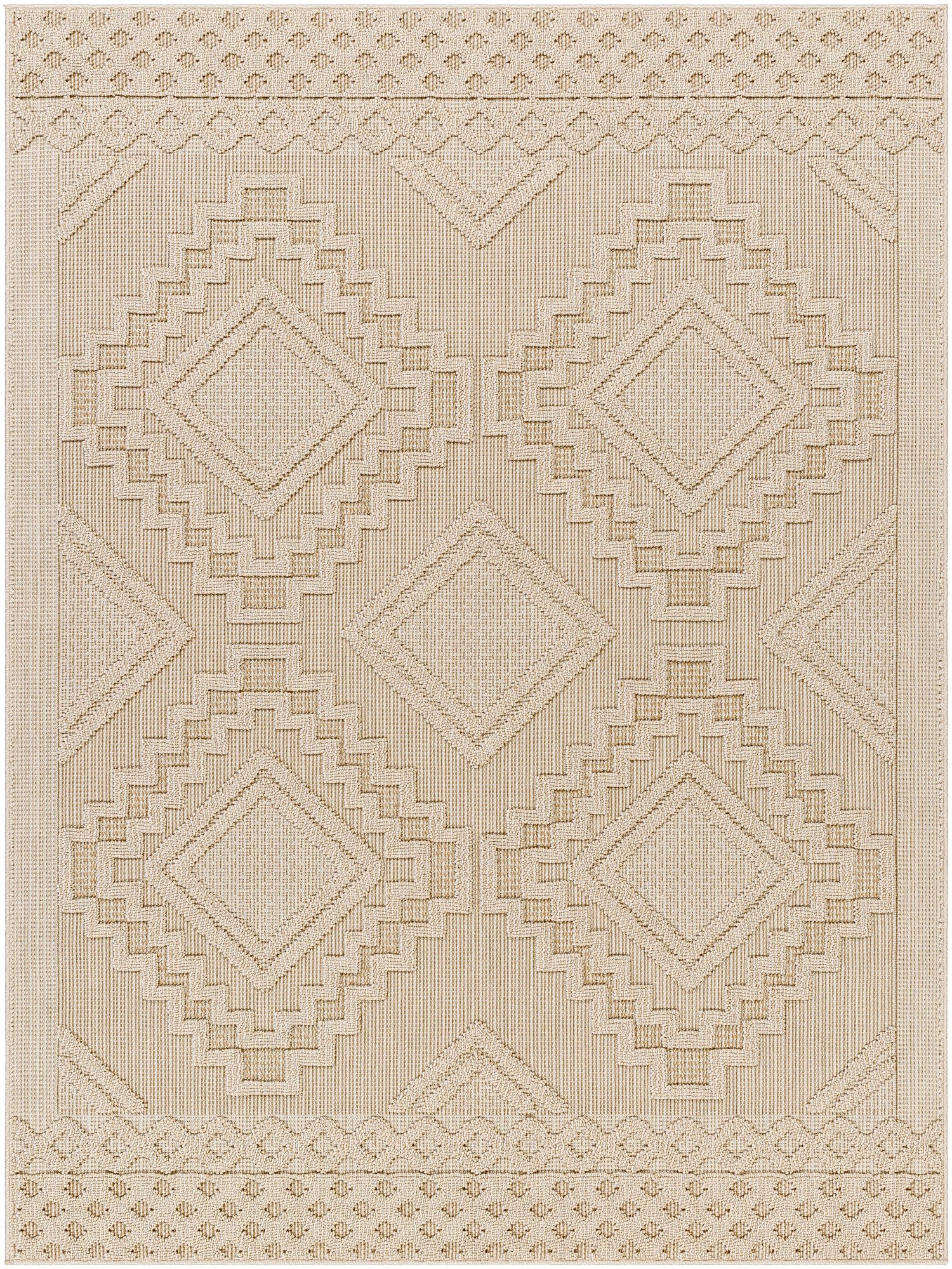 Surya Rockport Rpt-2306 Ivory, Tan Rug.