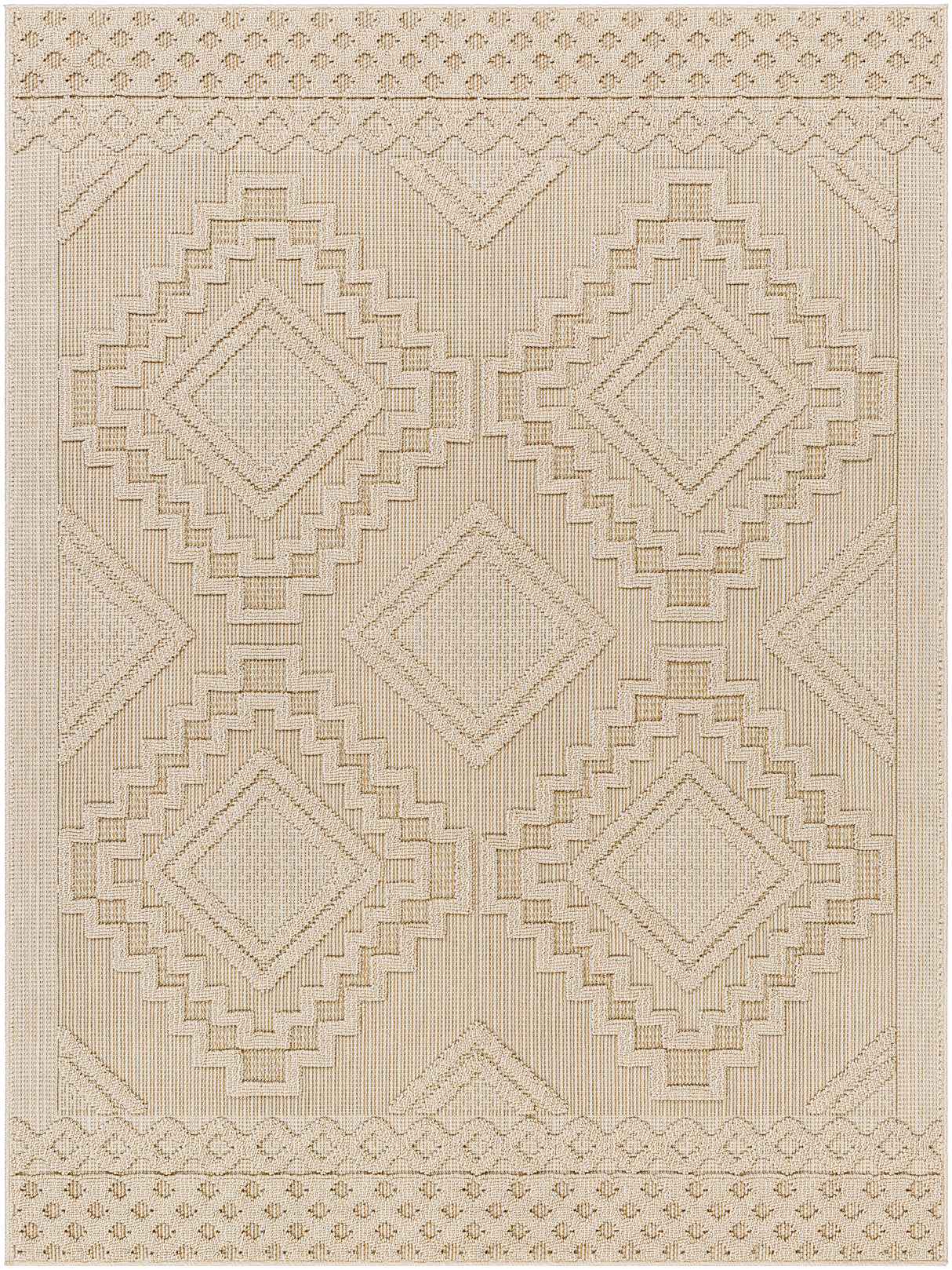Surya Rockport Rpt-2306 Ivory, Tan Rug.