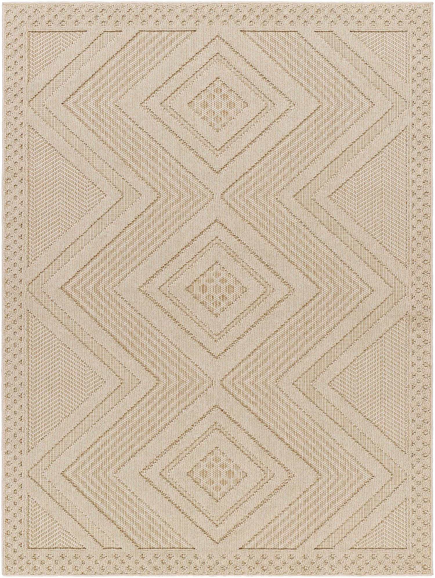 Surya Rockport Rpt-2308 Ivory, Tan Rug.