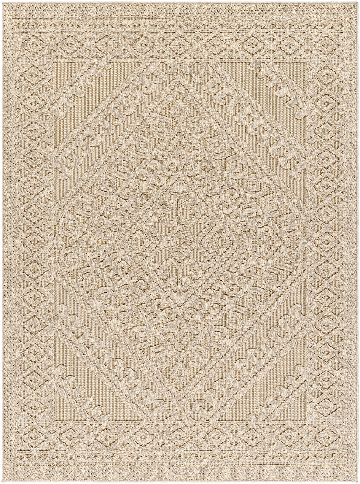 Surya Rockport Rpt-2309 Ivory, Tan Rug.