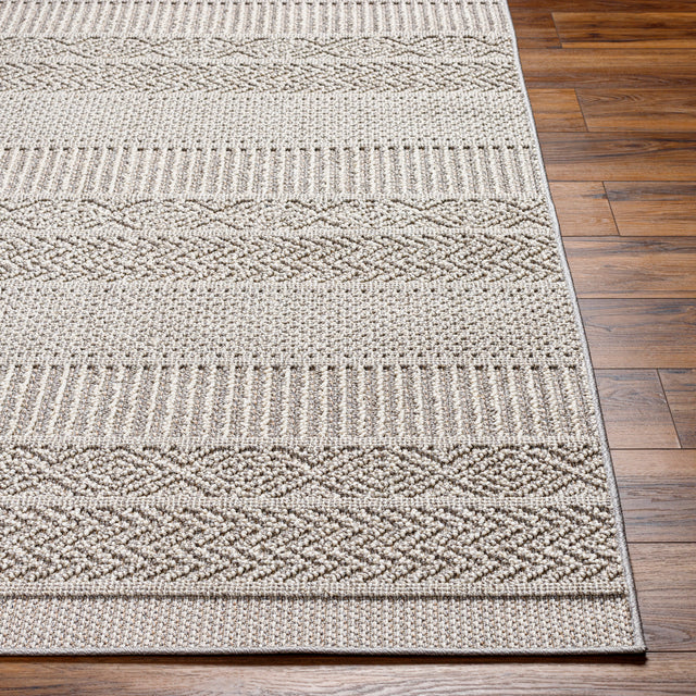 Surya Rockport Rpt-2316 Light Gray, Gray Rug.