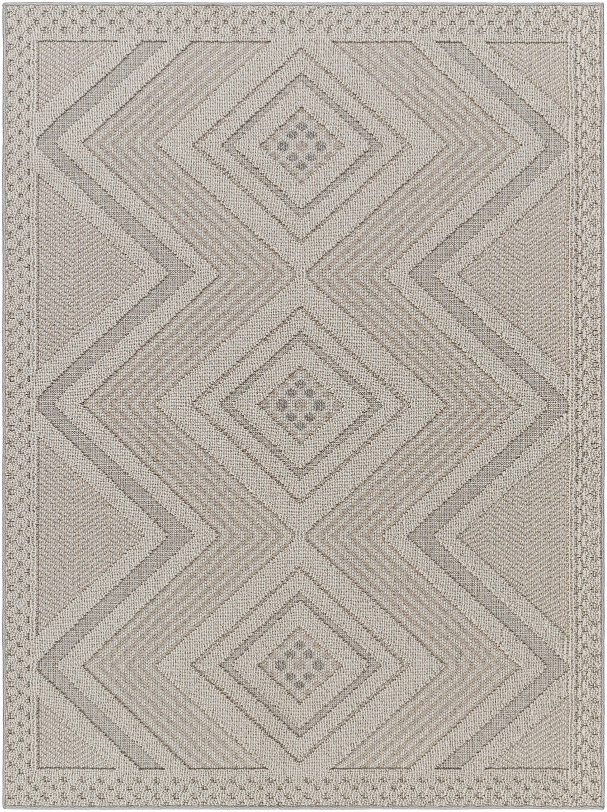 Surya Rockport Rpt-2321 Light Gray, Gray Rug.