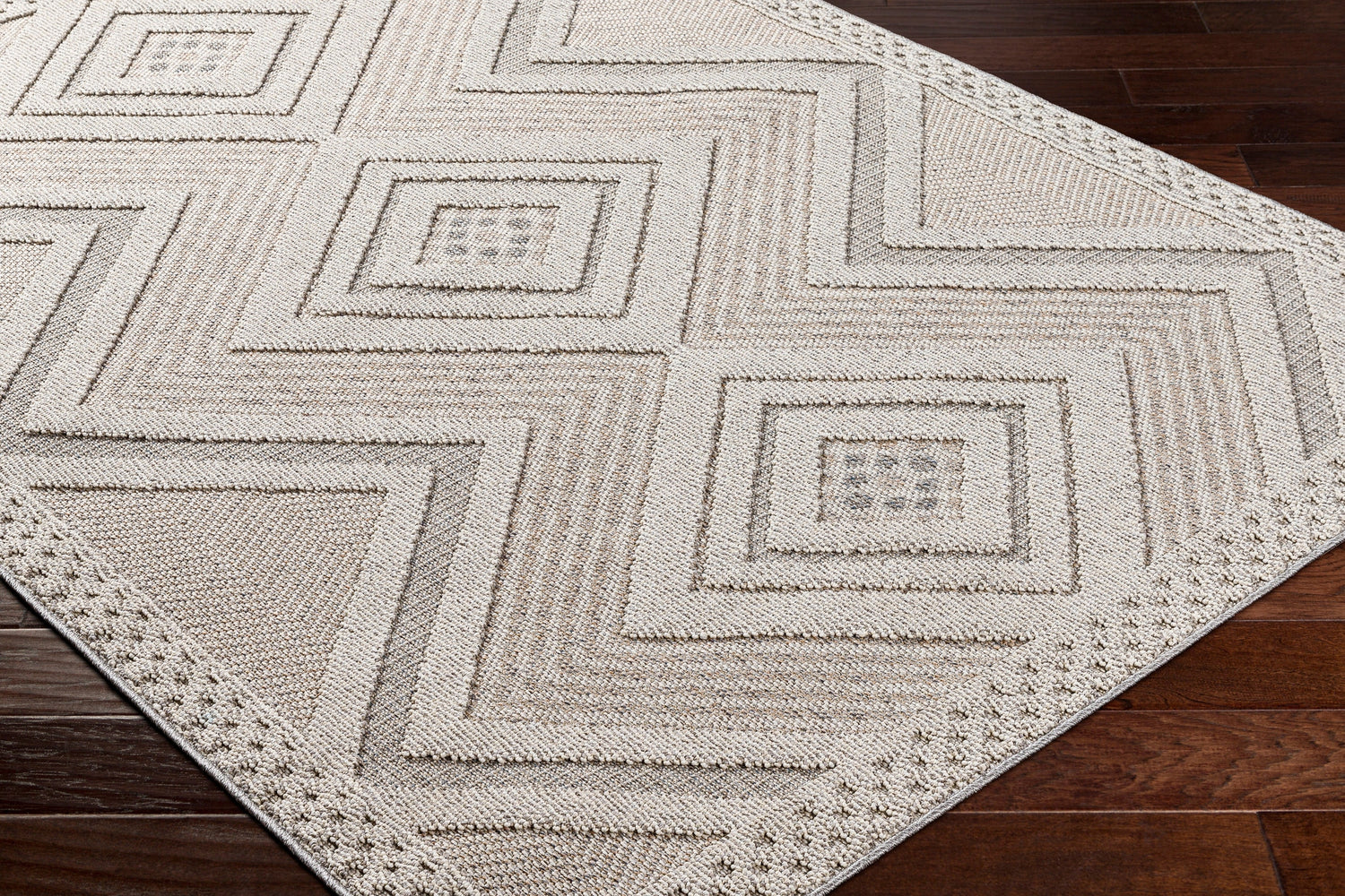 Surya Rockport Rpt-2321 Light Gray, Gray Rug.