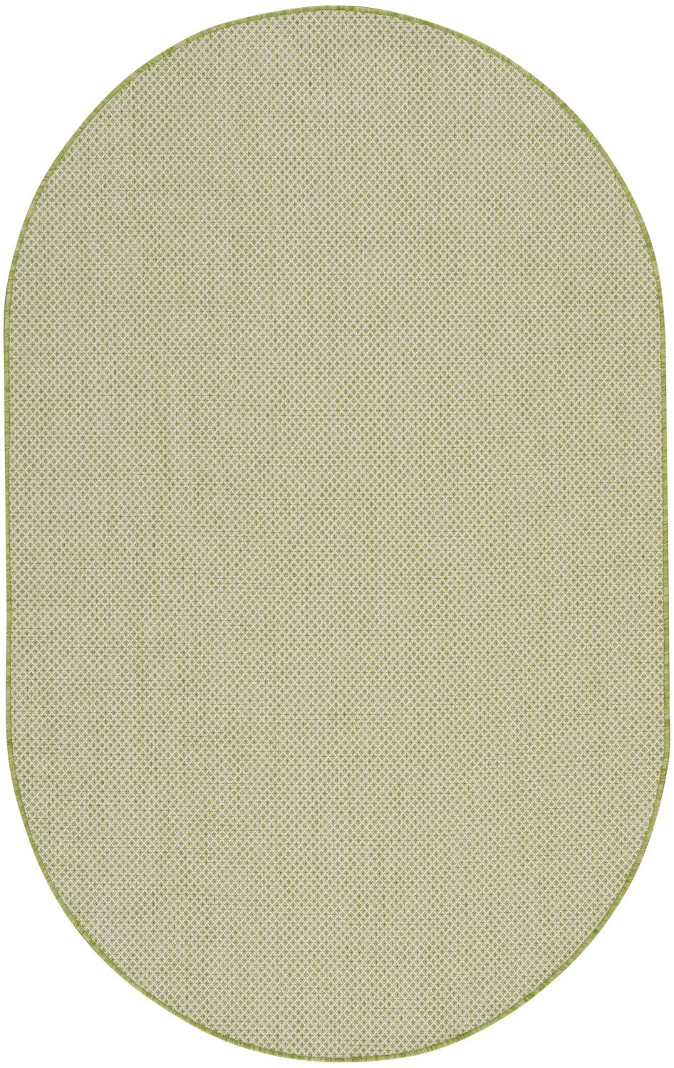 Nourison Courtyard Cou01 Ivory Green Rugs