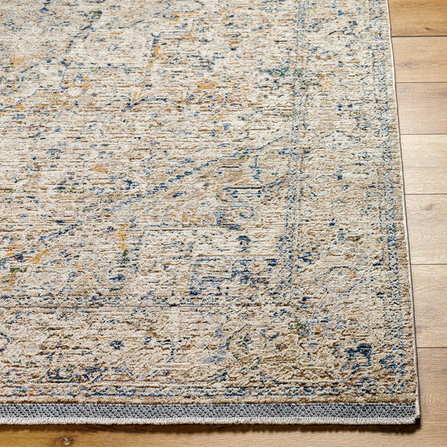 Surya Rivaldo Rvd-2307 Metallic - Silver, Ash, Sage, Pewter Rug.