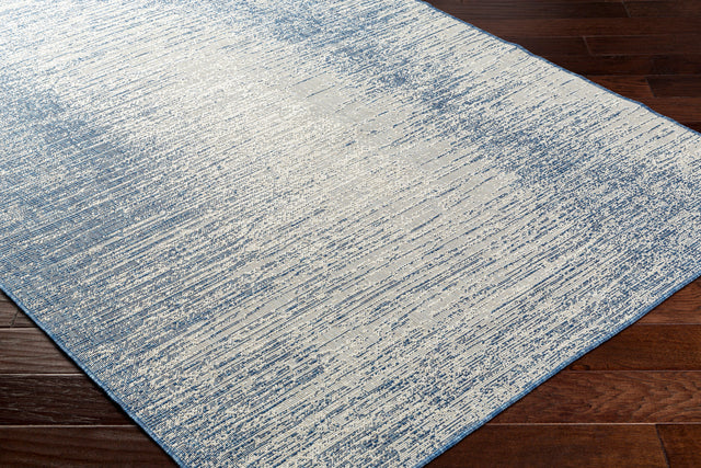 Surya Ravello Rvl-2300 Ivory, Light Beige, Denim, Dark Blue Rug.