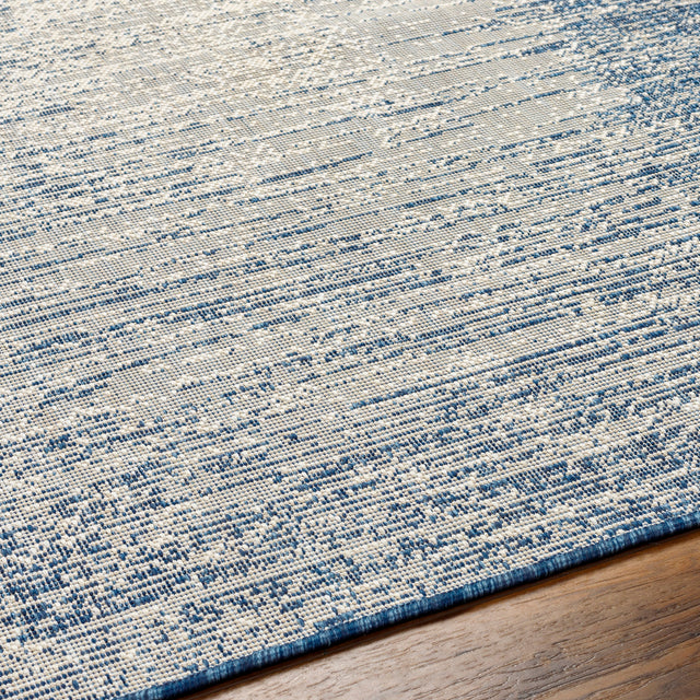 Surya Ravello Rvl-2300 Ivory, Light Beige, Denim, Dark Blue Rug.