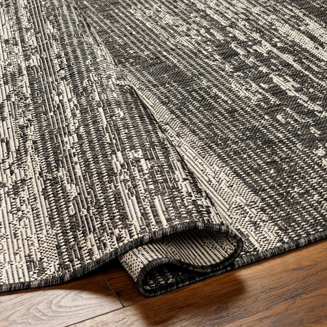 Surya Ravello Rvl-2305 Light Gray, Black, Ivory, Light Beige Rug.
